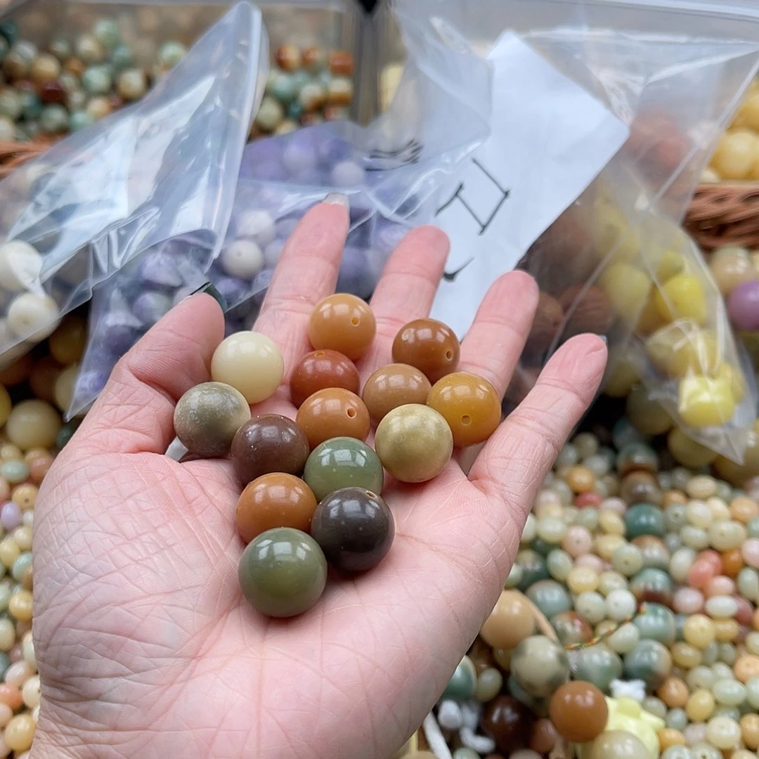 白玉菩提吊坠Z/15mm/50颗