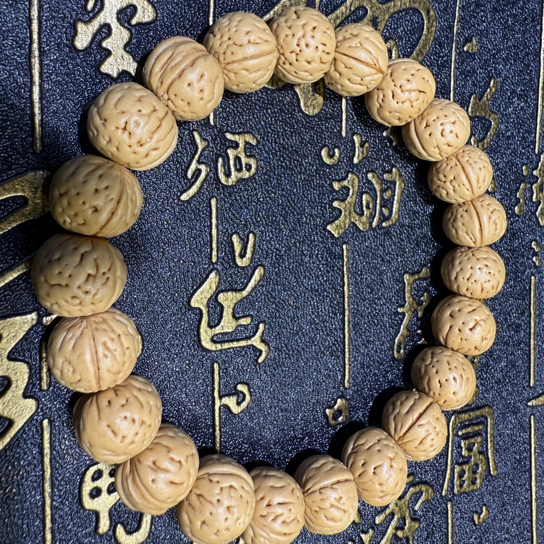 野生桃核皮质密度高桃核手持手持手串