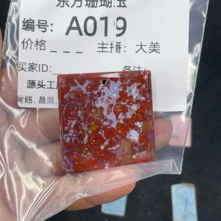 曼***罗颈饰合金硅化珊瑚（珊瑚玉）