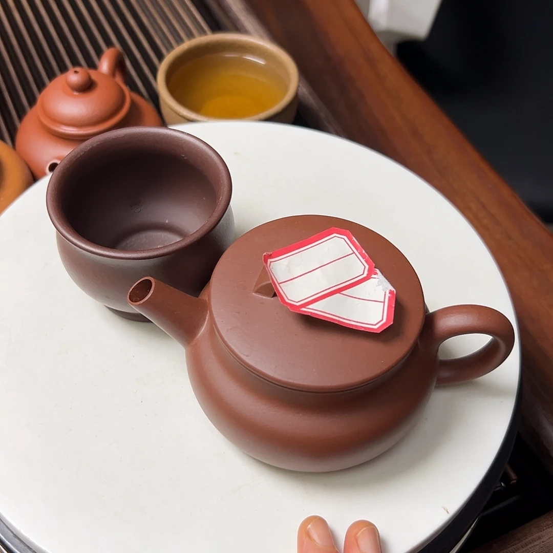 茶壶底槽青紫砂壶等传统