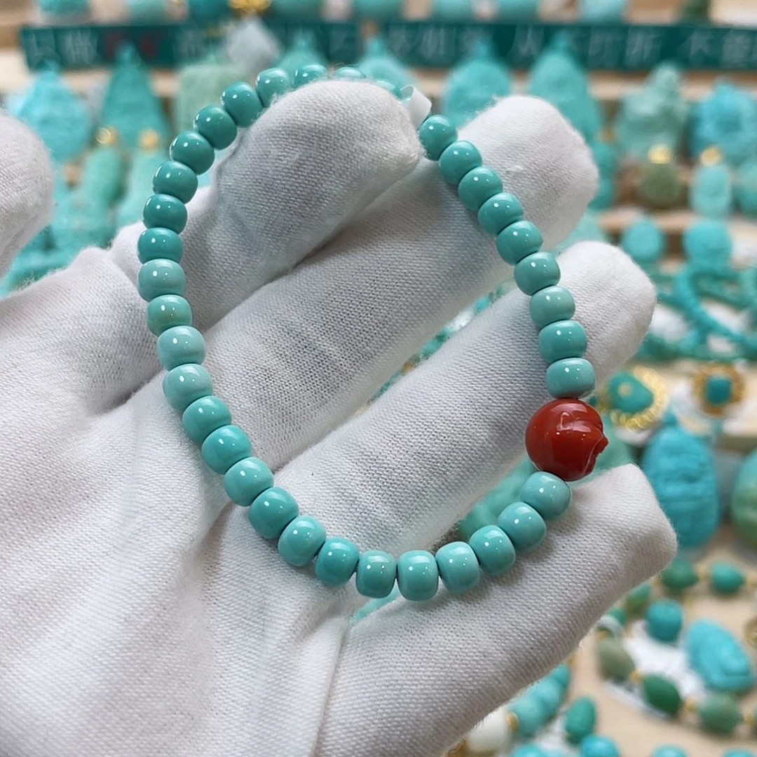 绿松石珠宝奇石未镶嵌