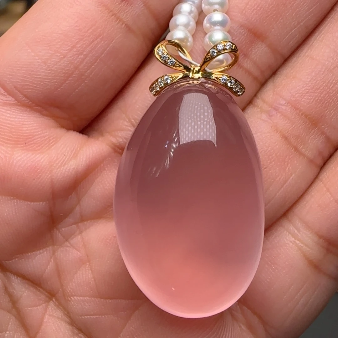 项链18K金镶嵌水晶JP57701