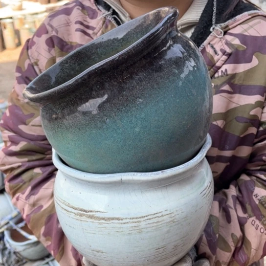 红陶口20高16瑕疵