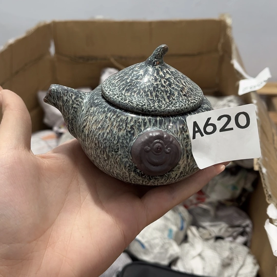 瓷片茶摆件工艺品摆件666