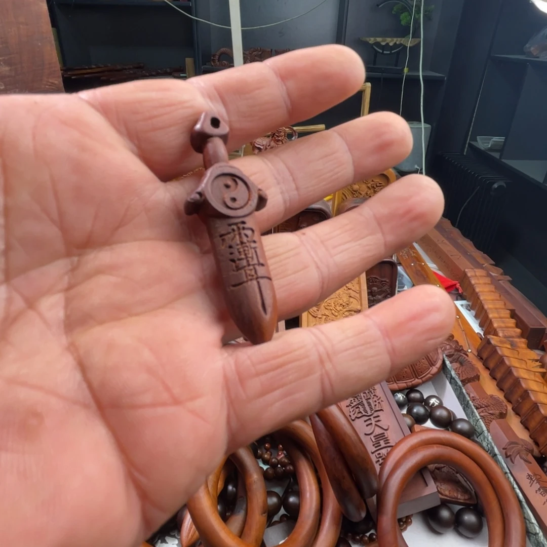 枣木雷击枣木雕刻配件