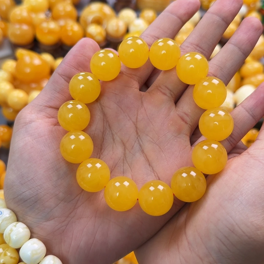 琥珀未镶嵌珠宝奇石17mm同料