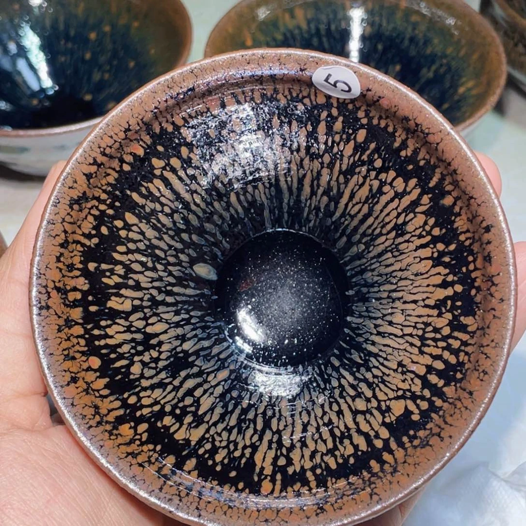 茶盏龙窑柴烧建盏5