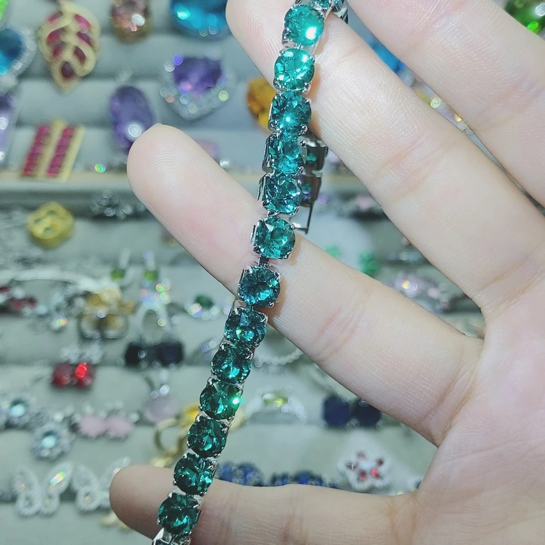 【闪购商品】托帕石耳饰银S925镶嵌