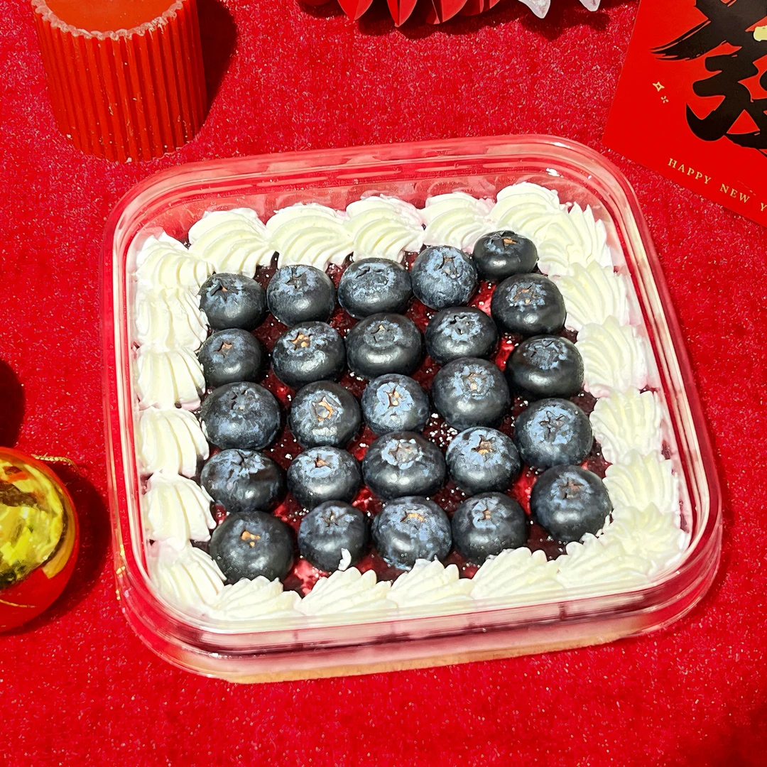 【京东发货】蓝莓盒子蛋糕