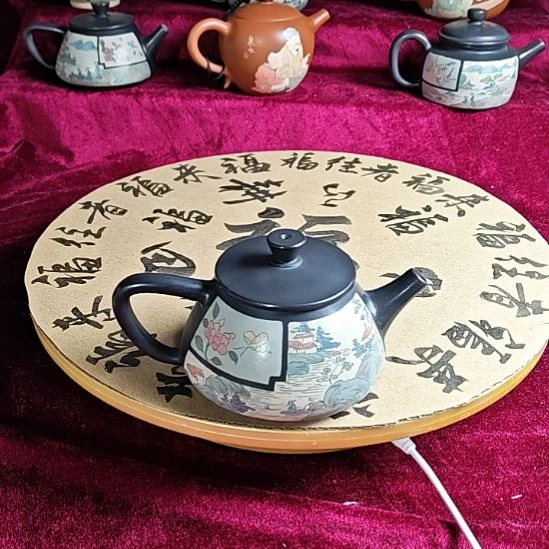 建水紫陶全品茶壶6号