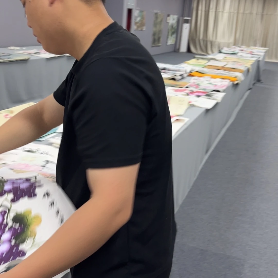 国画国画老师手绘作品