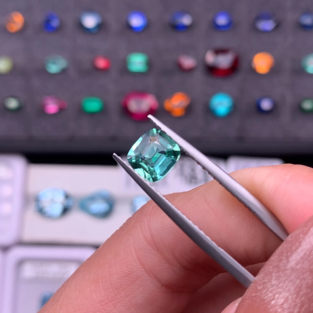 碧玺珠宝半成品未镶嵌1.37ct