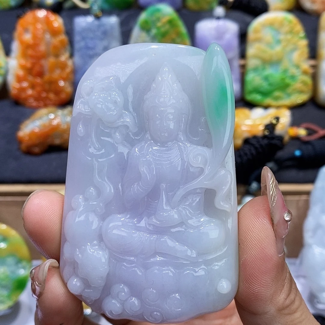 定制翡翠未镶嵌翡翠A货一物一证