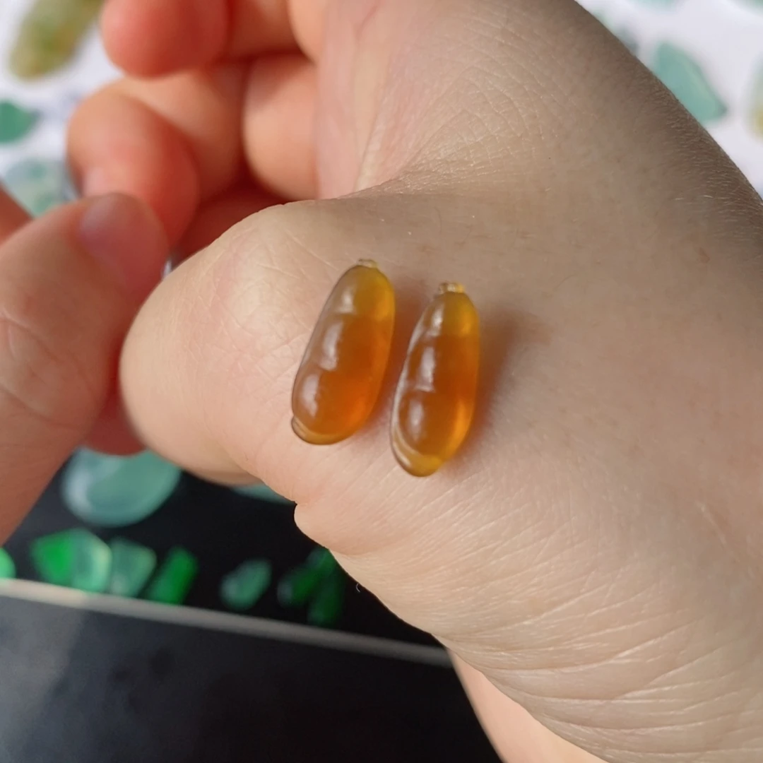 定制翡翠未镶嵌豆子