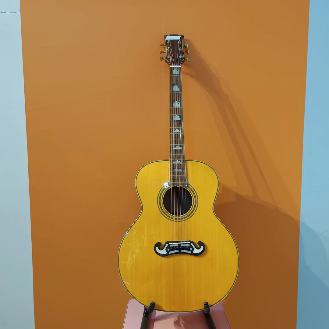 复刻sj200大G 枫木背侧云杉面全单42寸民谣吉他