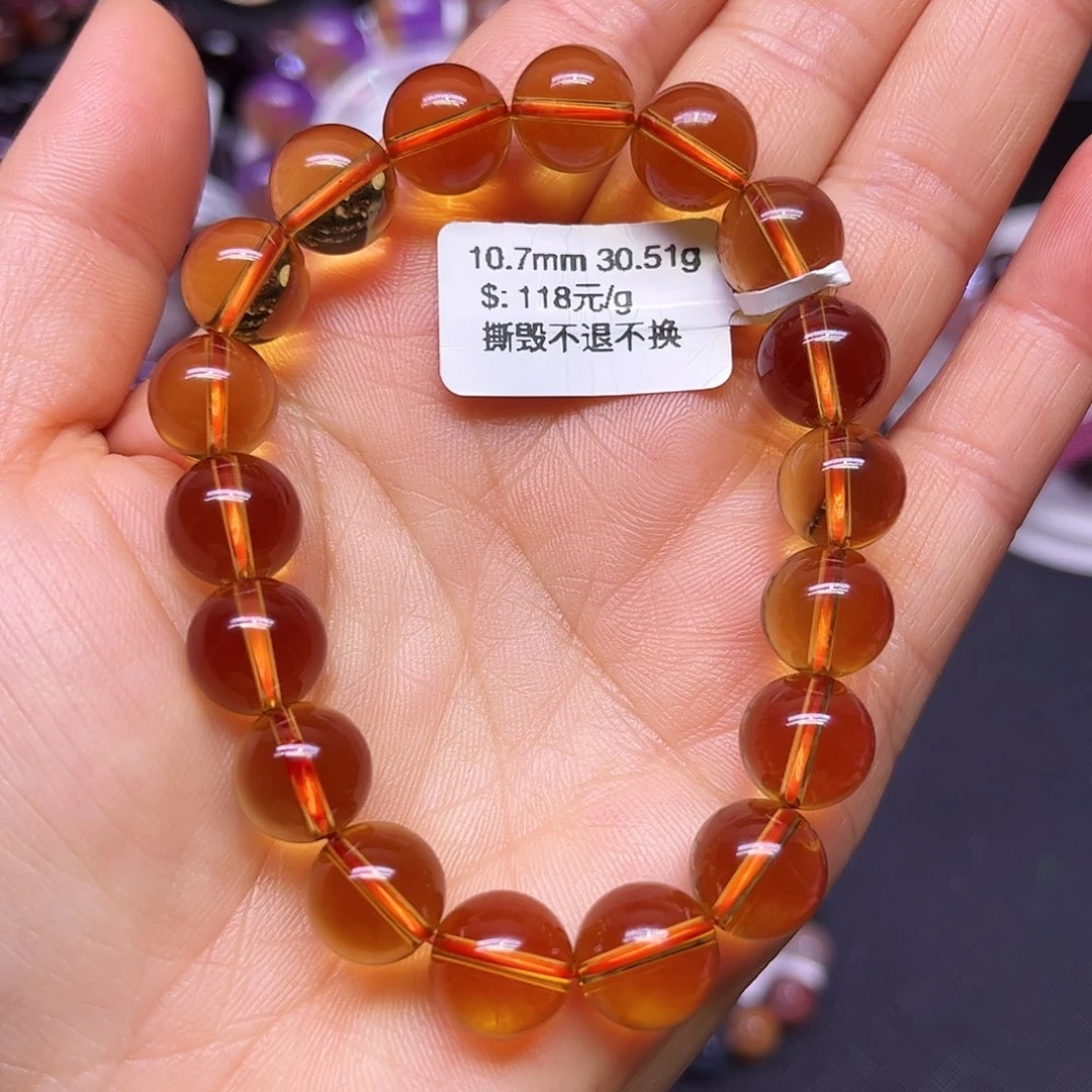 水晶未镶嵌手链天然水晶