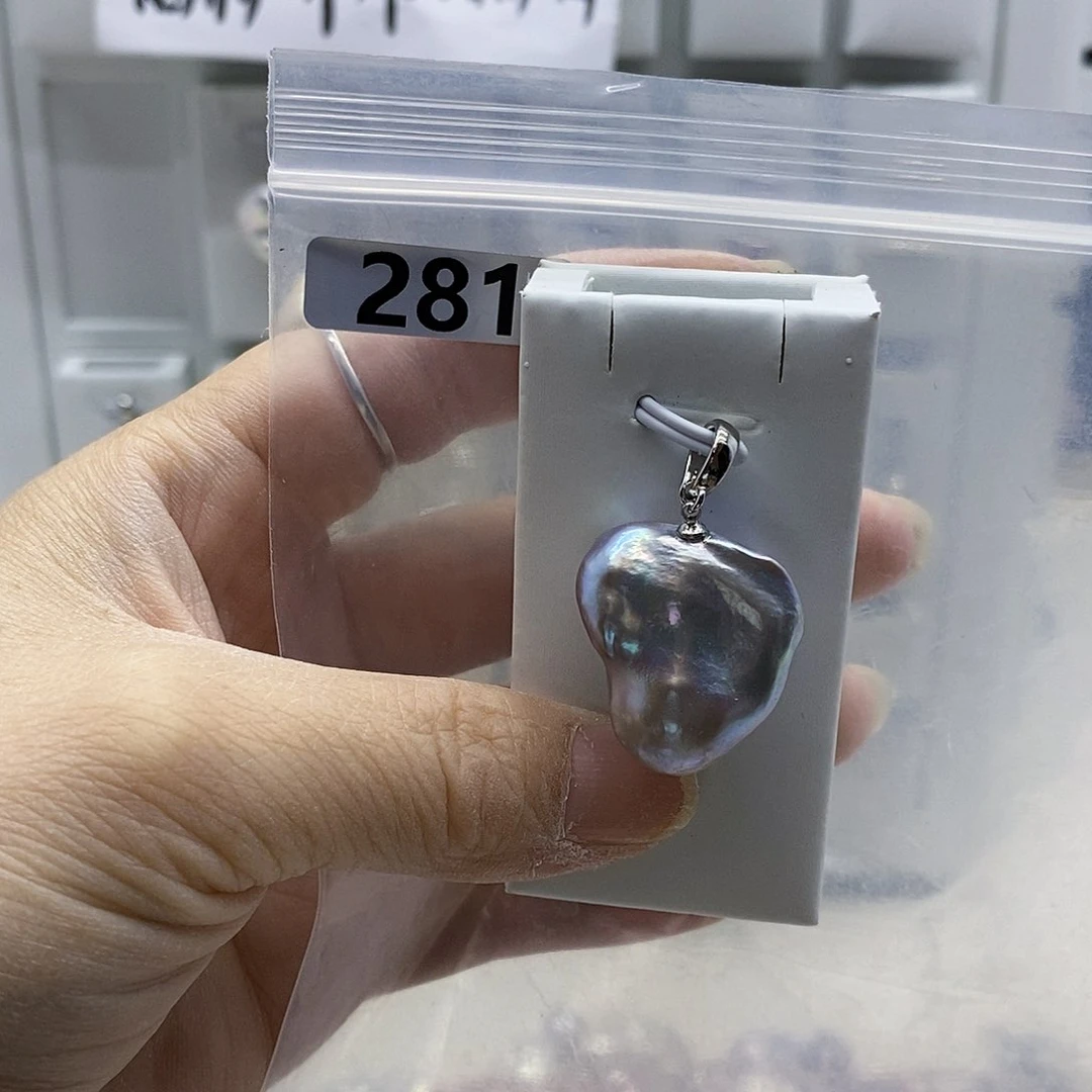颈饰合金淡水珍珠