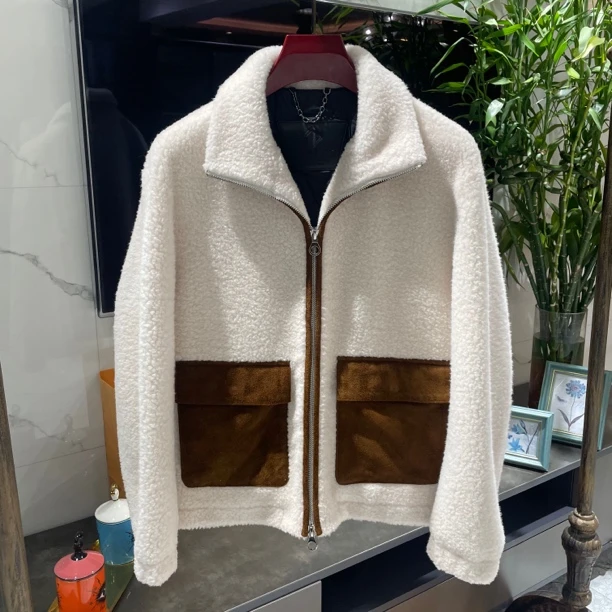 【孟璐高端·轻奢男装】LL｜MENGLU2025｜高端欧货羊毛外套