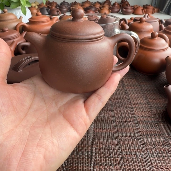 茶杯紫砂底槽清匏尊140cc