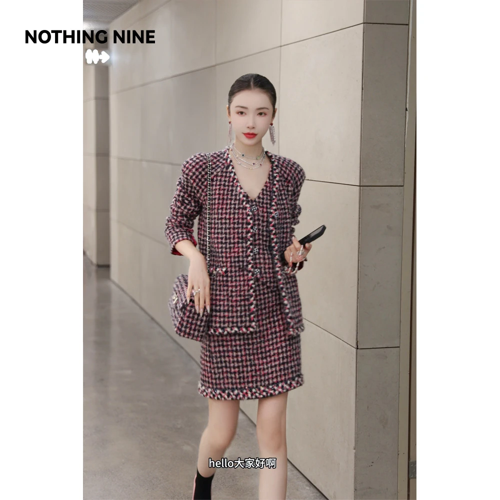 NOTHING NINE布鲁尼克之梦MOESSMER面料马甲/外套/半裙/胸花/发圈