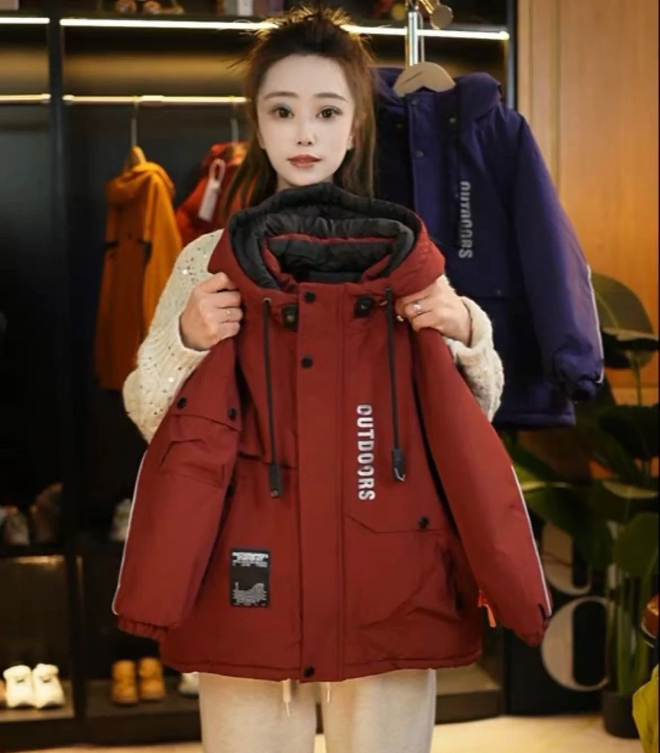 【加绒加厚】2025新款儿童秋冬外套中大童棉袄儿童洋气棉服派克服