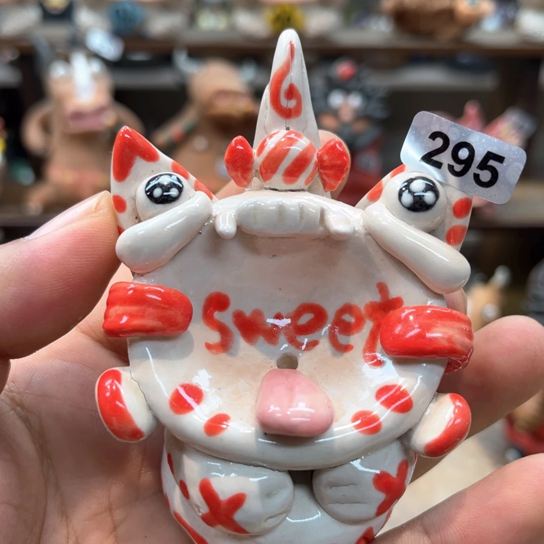 摆件直播间纯手工陶瓷摆件295