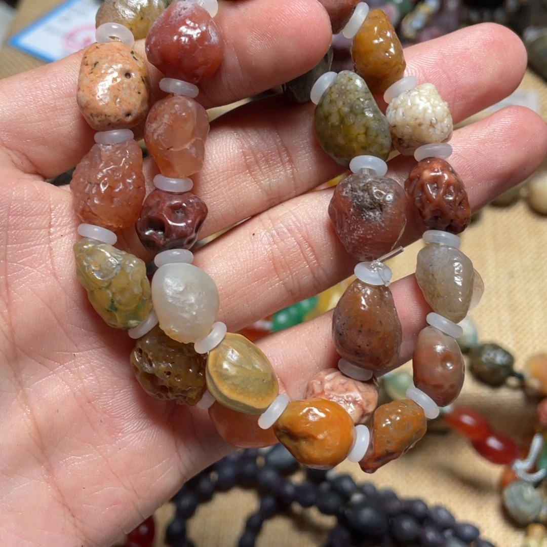 玛瑙/玉髓手链合金