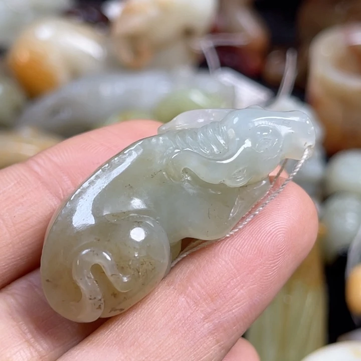 和田玉挂件未镶嵌