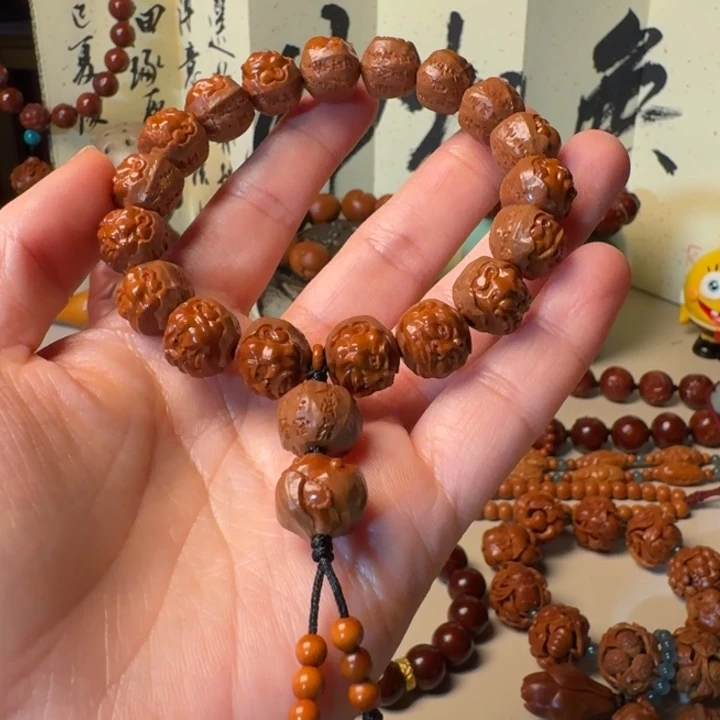 用***3橄榄核手串/手链手工罗汉