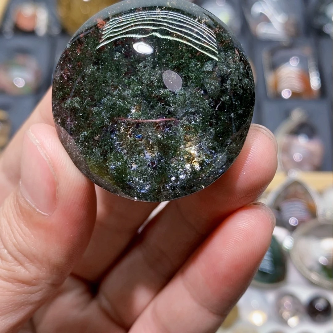 水晶颈饰银S925镶嵌玩****水晶