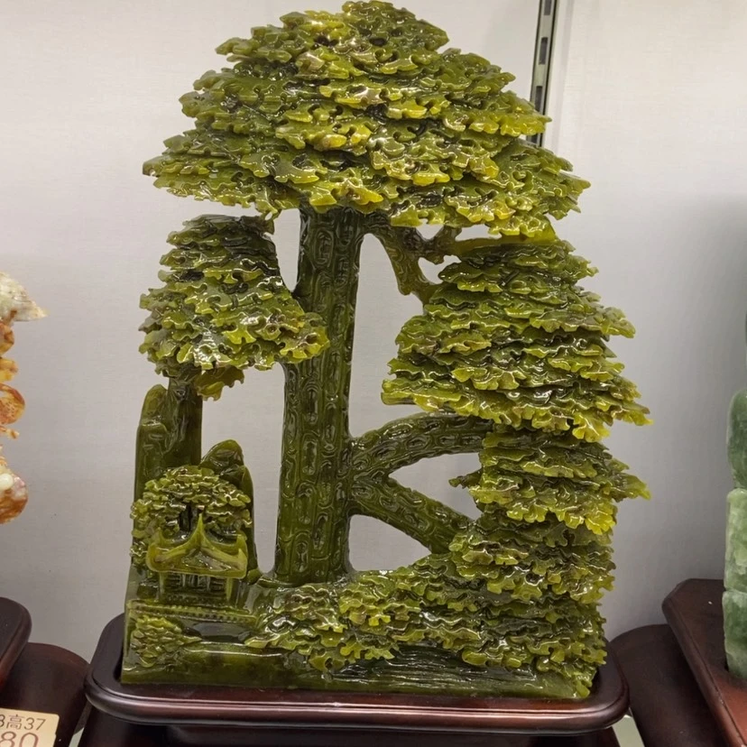 【闪购商品】未镶嵌蛇纹石玉（覆膜）珠宝奇石