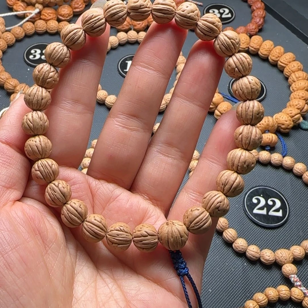 桃核手串盘锦肌肉黄桃