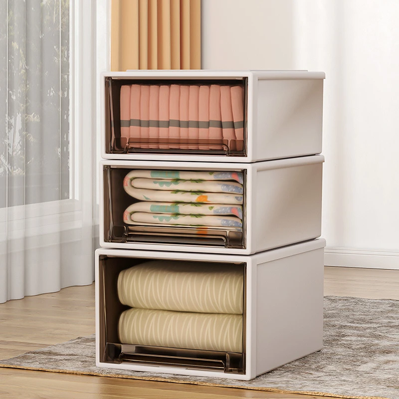 加厚储物柜抽屉式收纳箱衣服收纳柜内衣衣物整理箱衣物整理抽屉