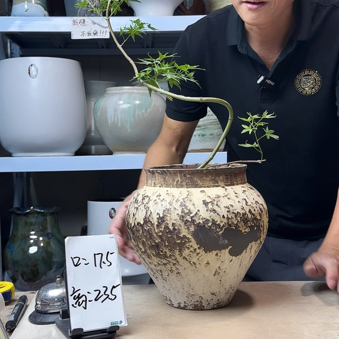 17@23 紫砂花盆尺寸