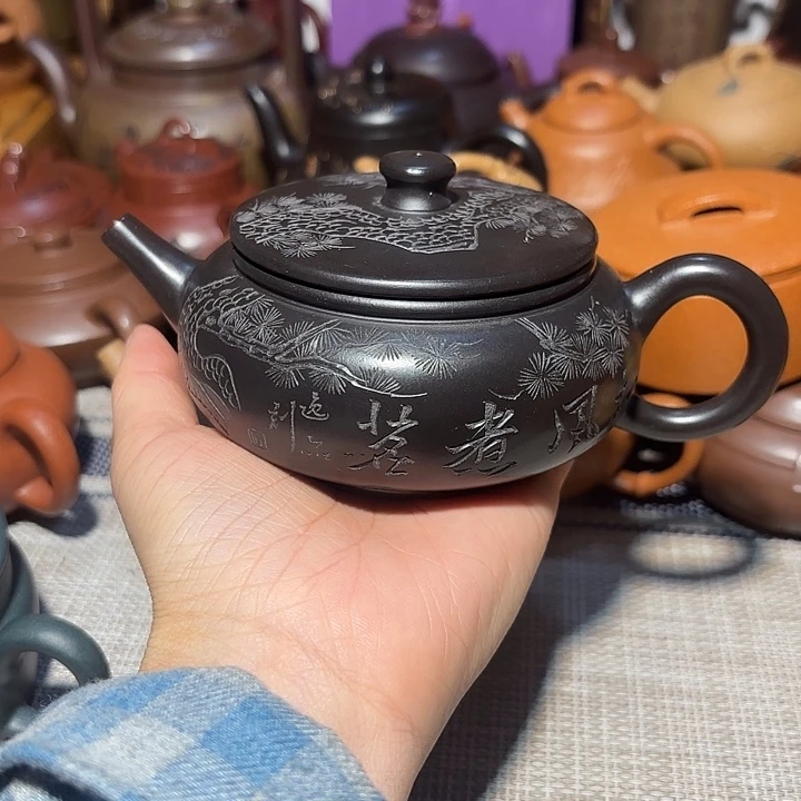 紫砂茶壶原矿宜兴紫砂200cc