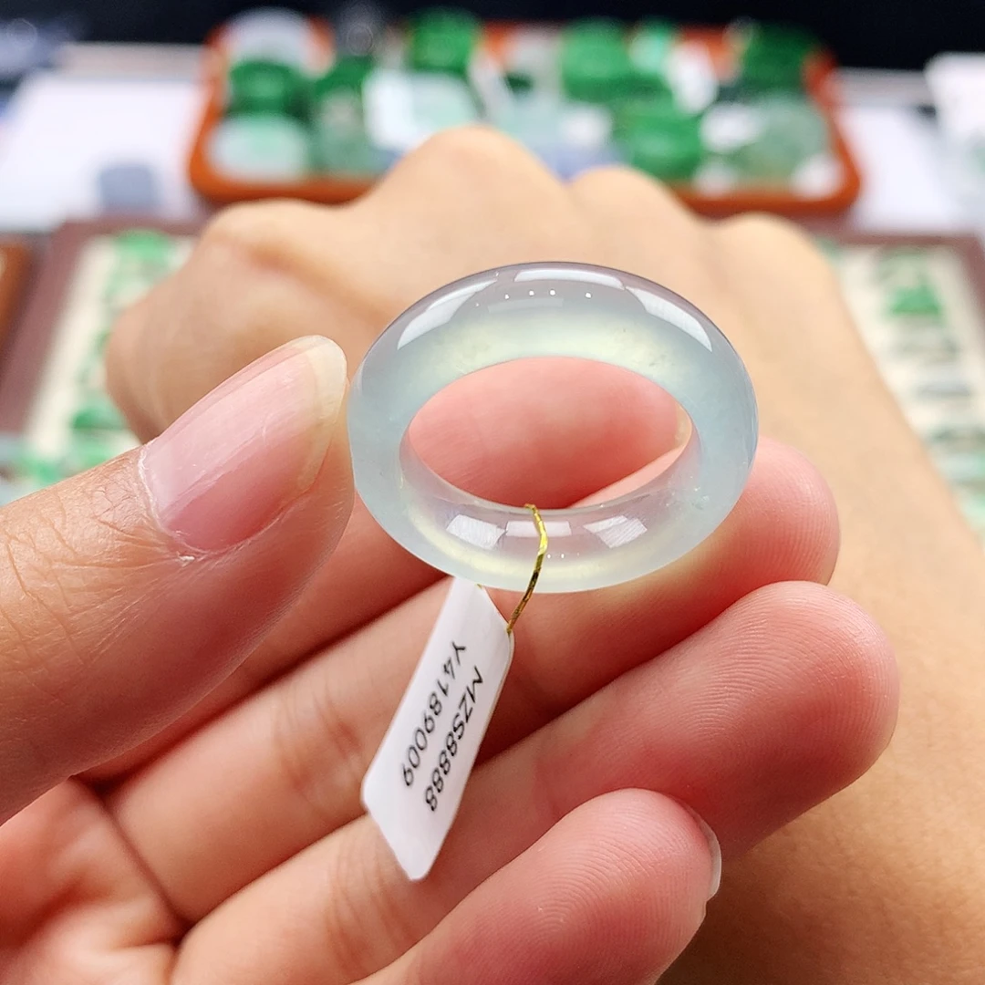 未镶嵌戒指翡翠15号