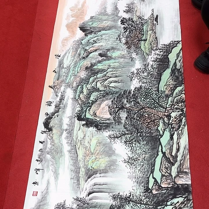 国画手绘国画作品