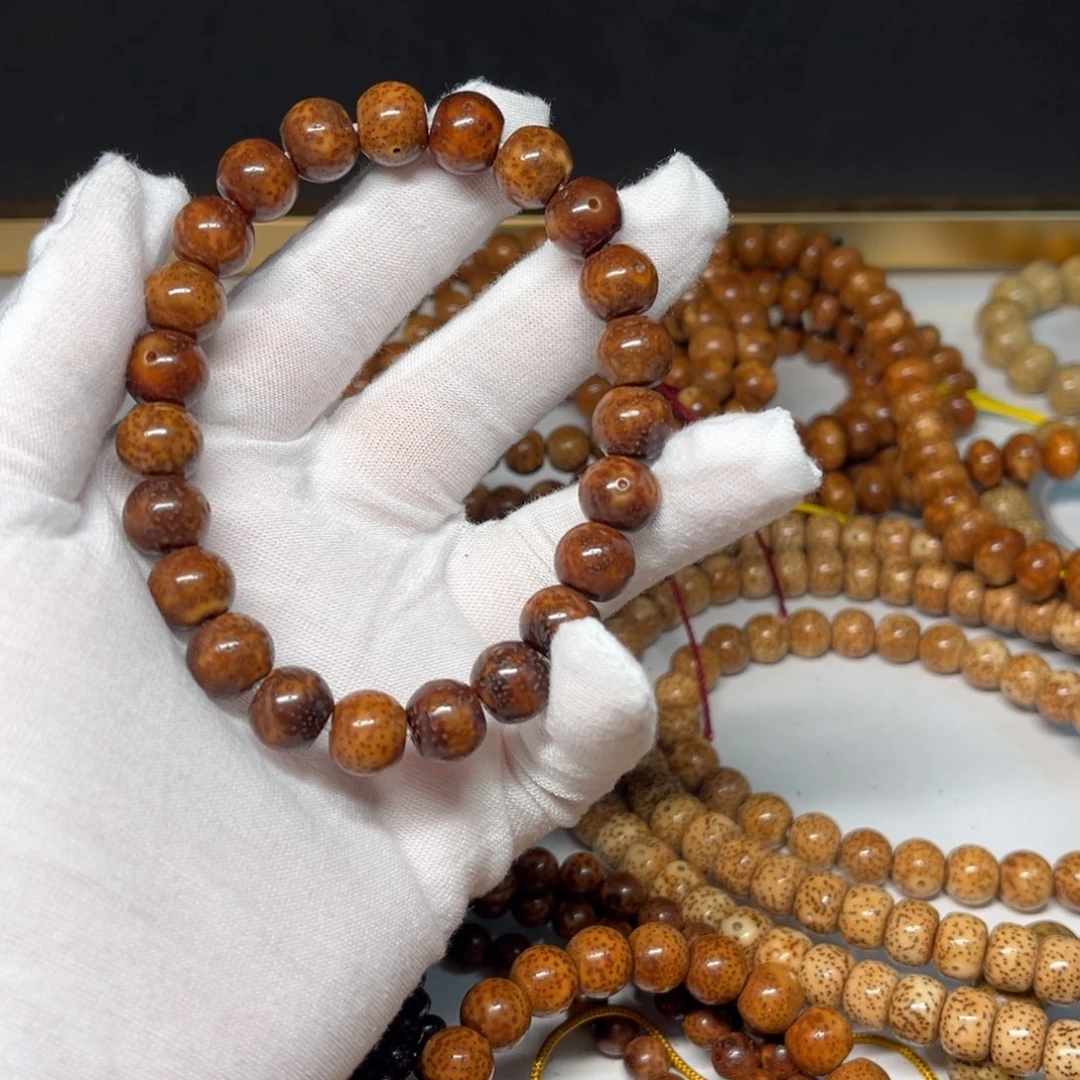 J****星月菩提吊坠11✖️9正月鼓珠红皮