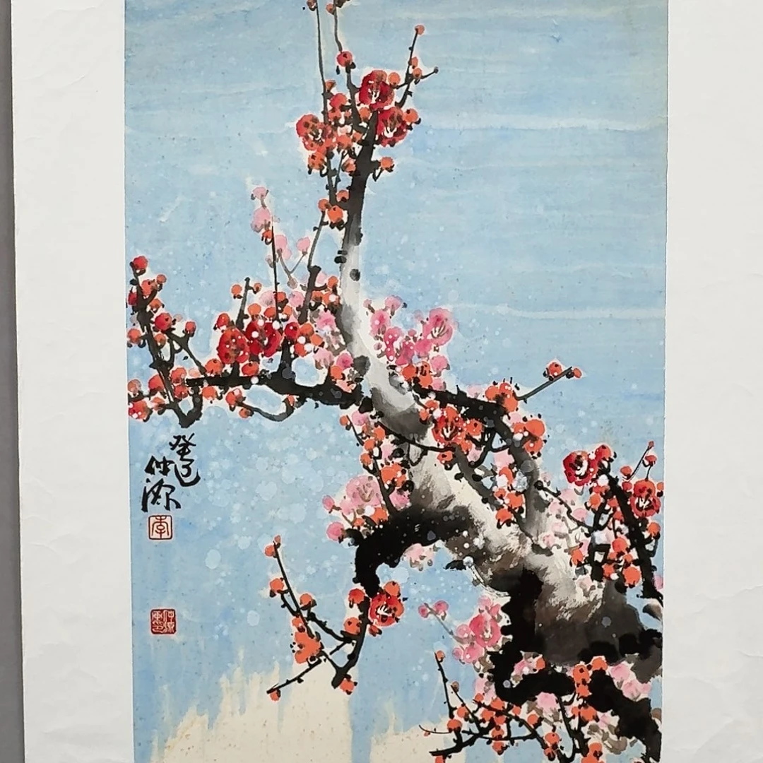 国画亲笔手绘放心去藏