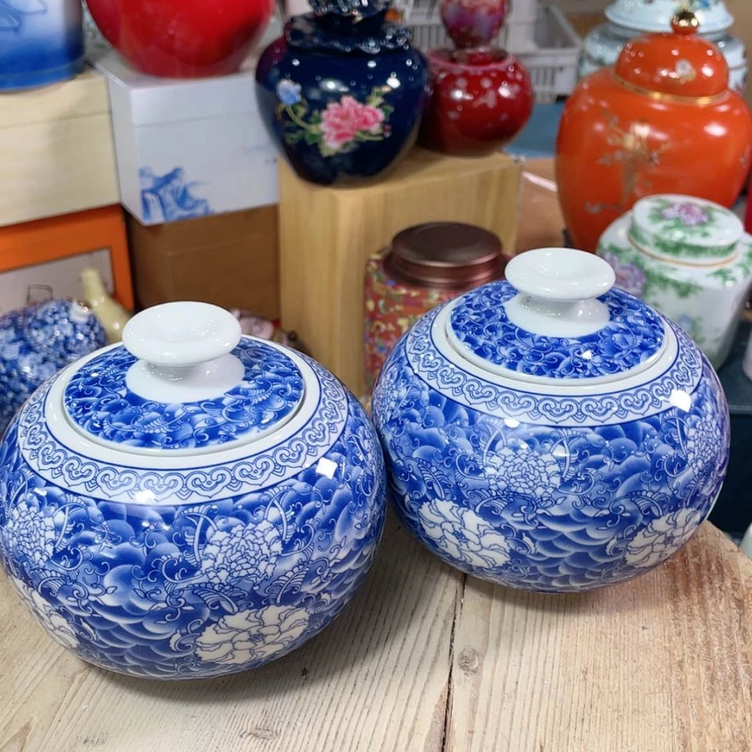 【闪购商品】罐陶瓷茶叶罐密封罐