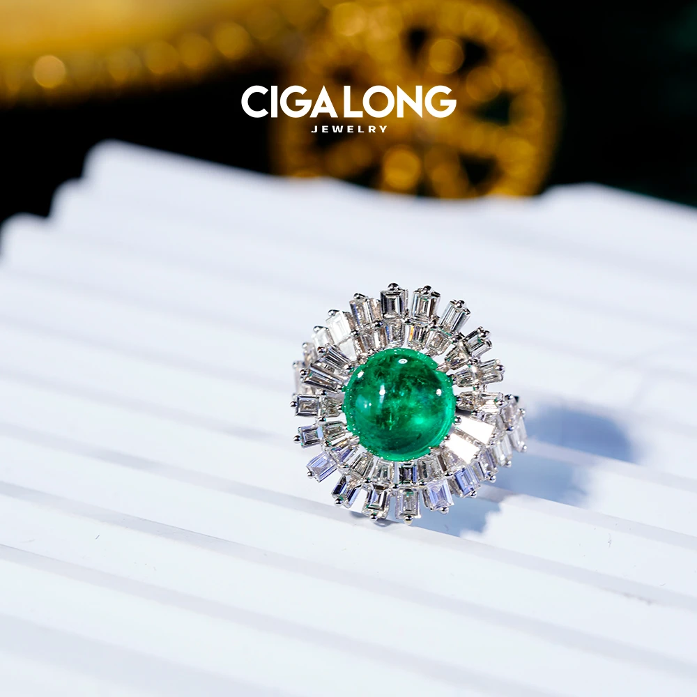 CIGALONG祖母绿戒指 1881