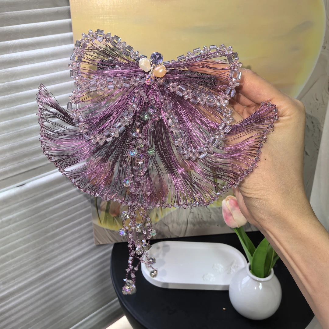 西子家莫奈摩登蝴蝶结高定弹夹