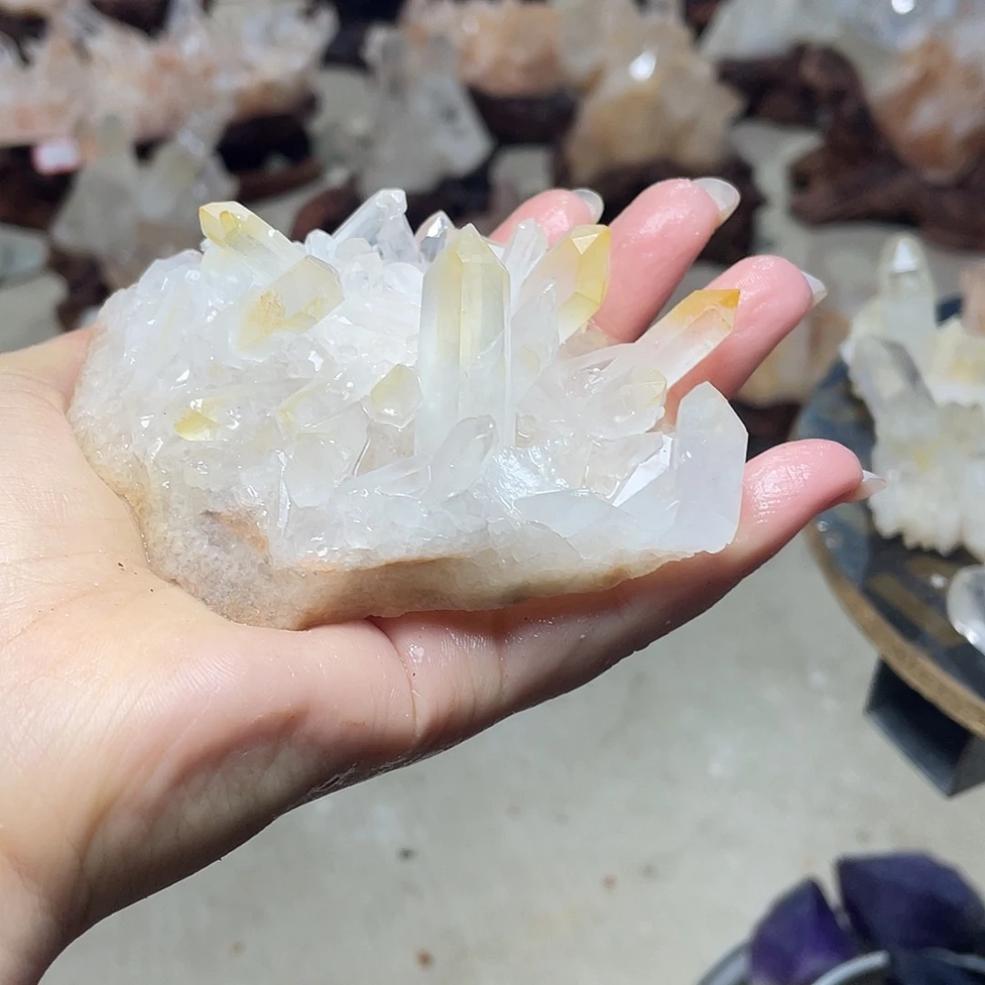 苗***生银S925镶嵌水晶珠宝半成品