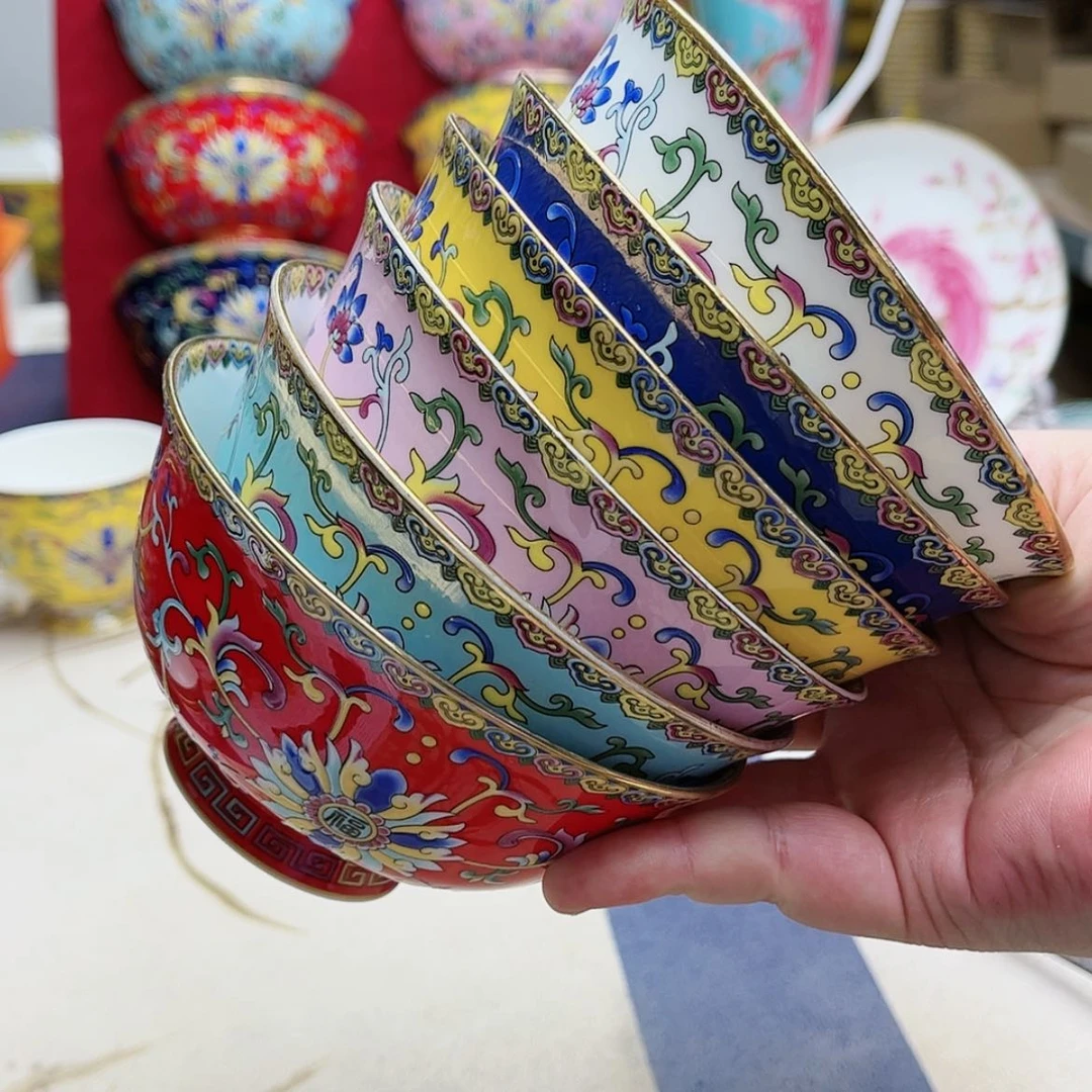 【闪购商品】珐琅4.5英寸6混。。。。