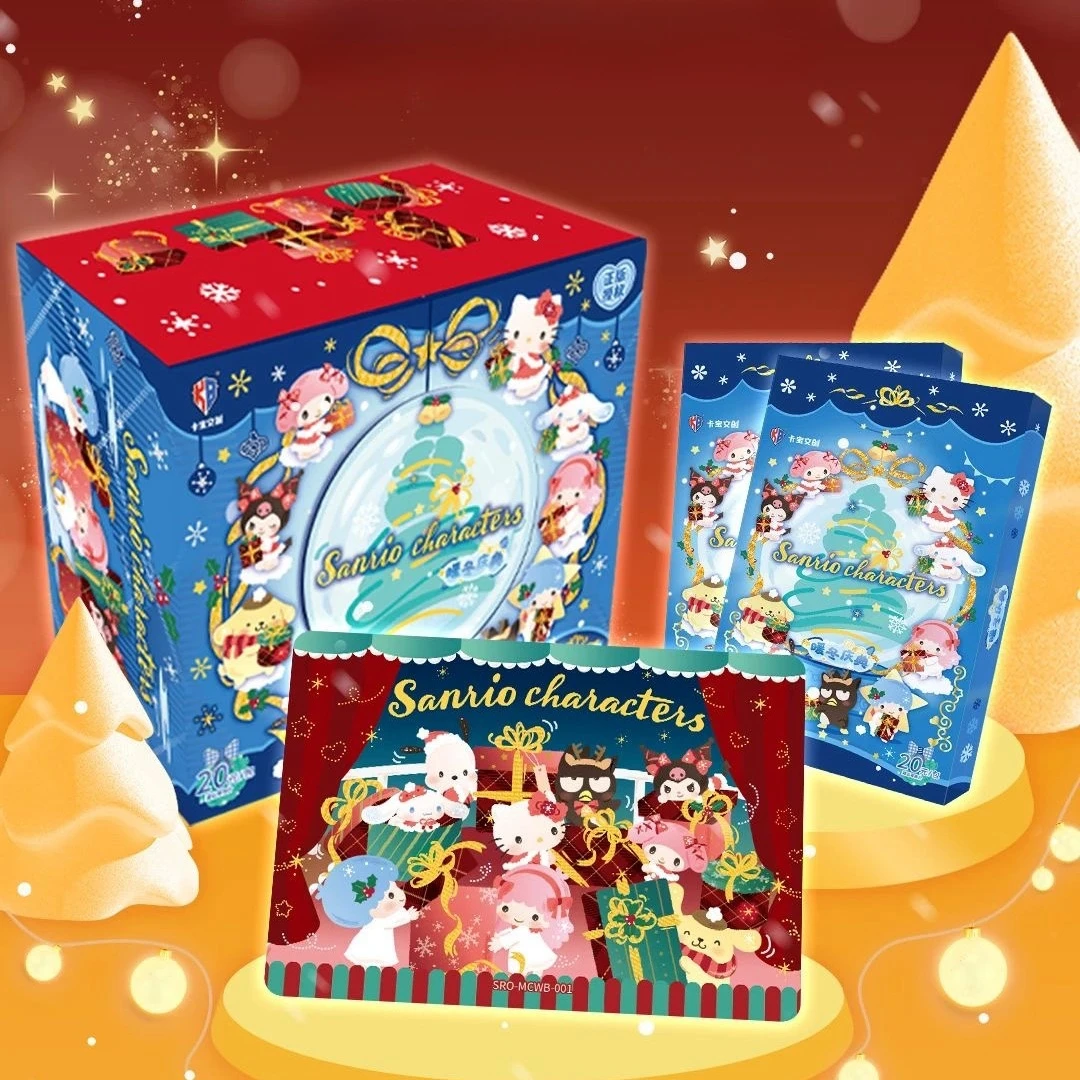 【新品】三丽鸥家族 暖冬庆典拍立得收藏卡（盲盒默认代拆）