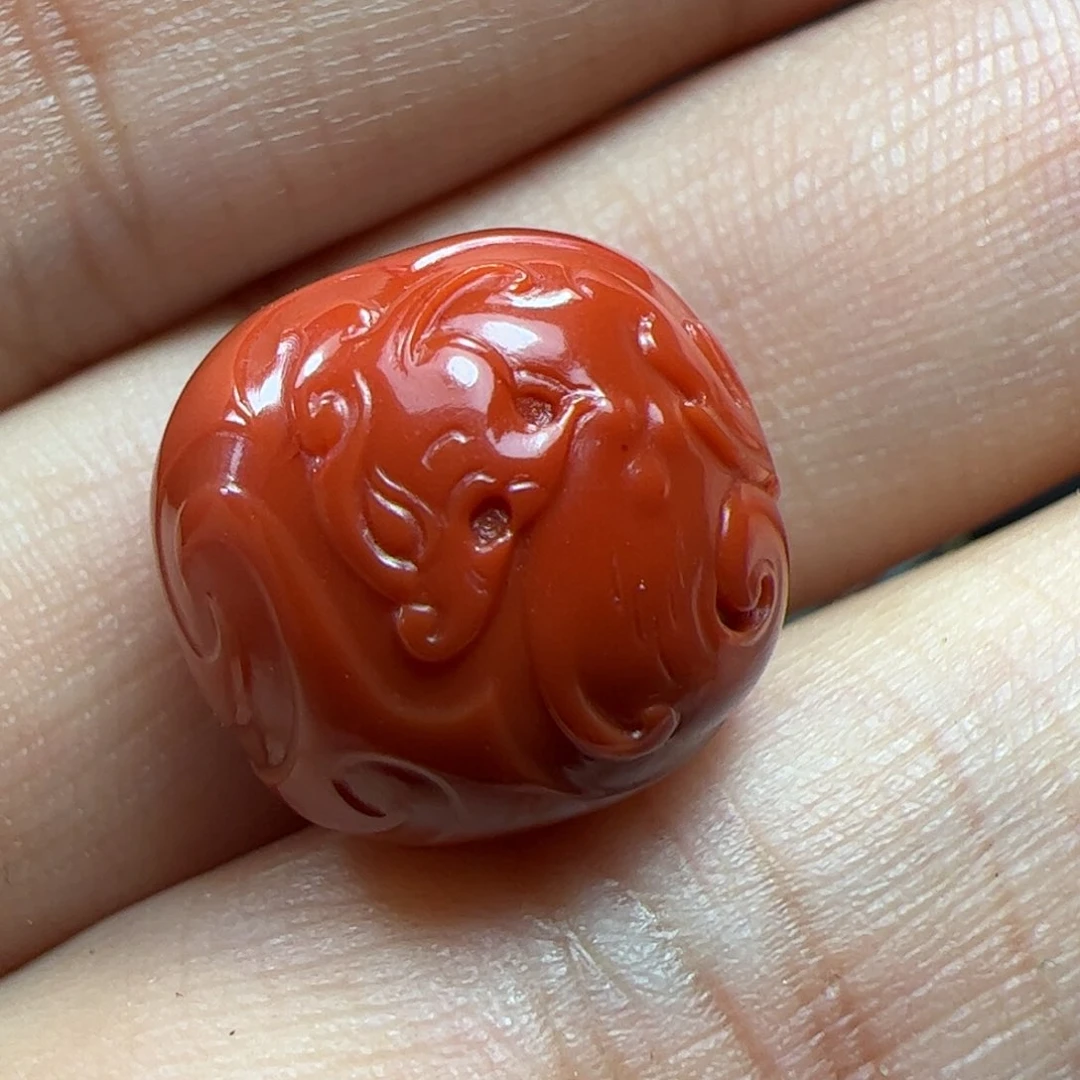 南红玛瑙珠子未镶嵌