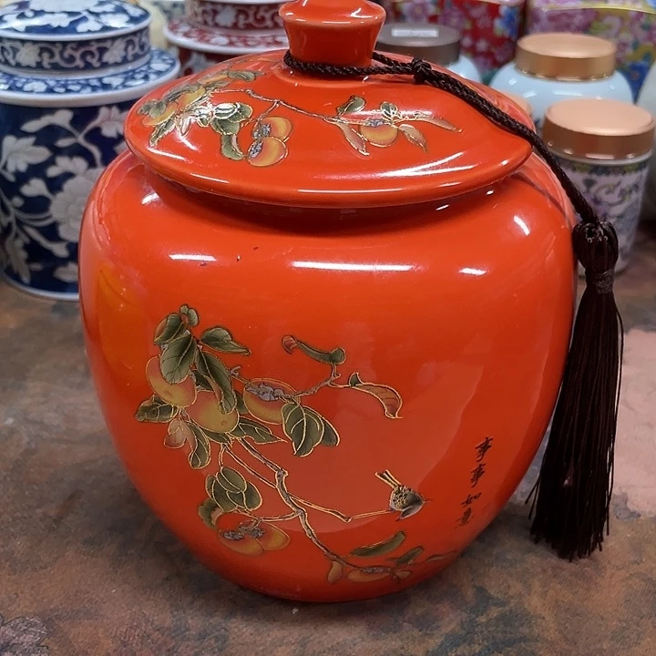 陶瓷罐茶叶罐密封罐储物罐