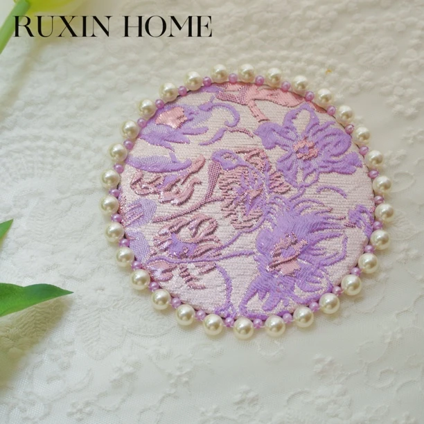 如馨·仙紫杯垫·CXWA·10cm