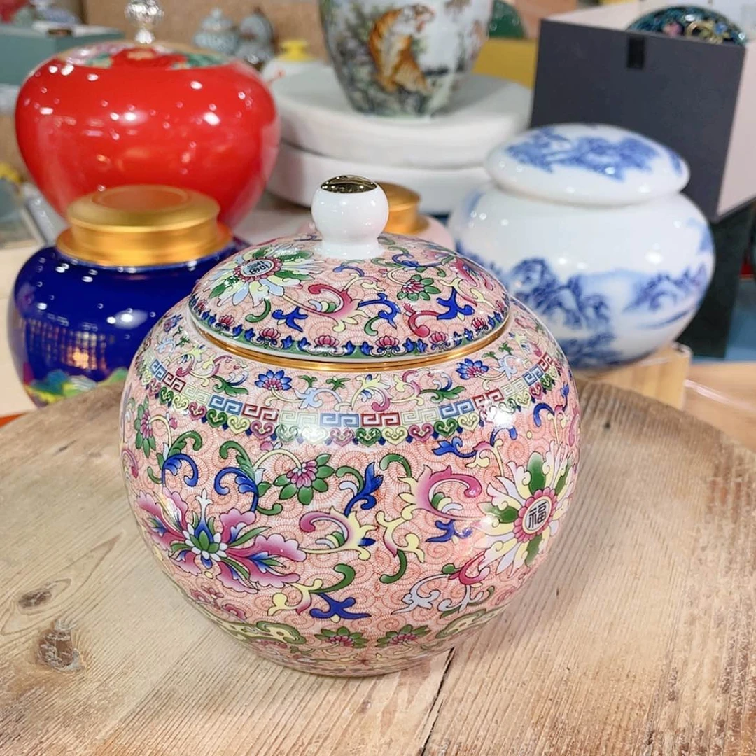 【闪购商品】罐陶瓷茶叶罐密封罐