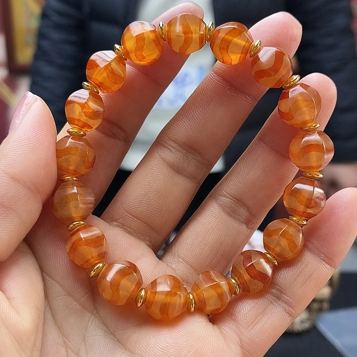 玛瑙/玉髓合金颈饰